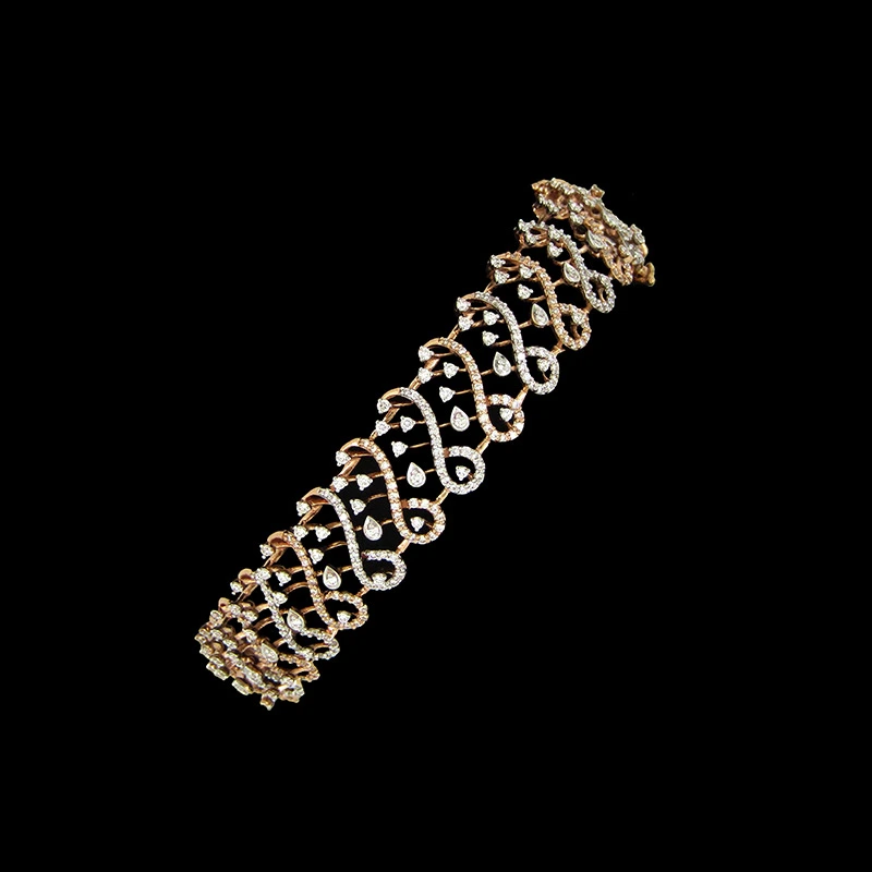 Diamond bangles for women